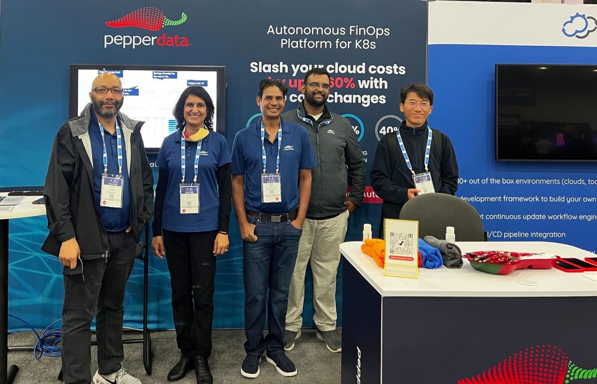 Pepperdata team KubeCon