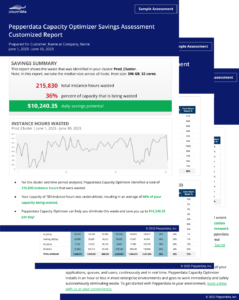 sample report savings assessment