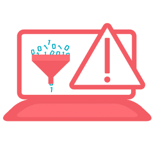 Alert on problematic events