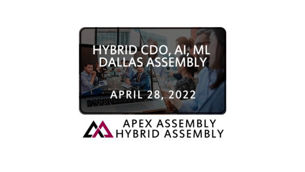 Join us in Dallas at Apex Assembly on April 28!