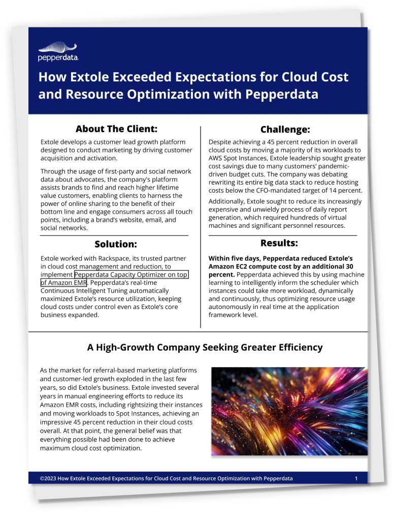 How Extole Exceeded Expectations for Cloud Cost and Resource Optimization with Pepperdata