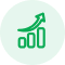 arrow chart icon
