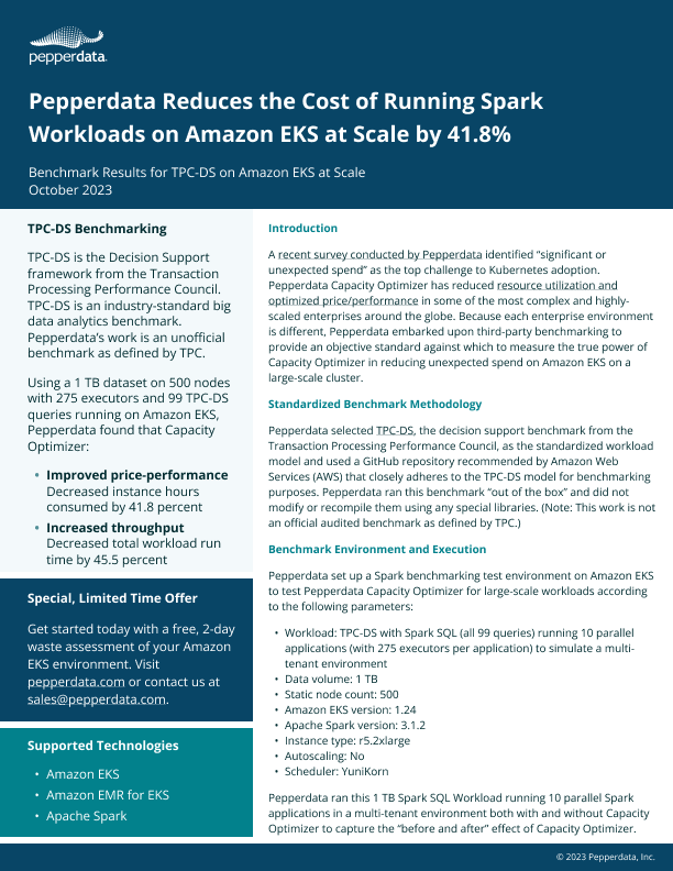 eks benchmarking 1